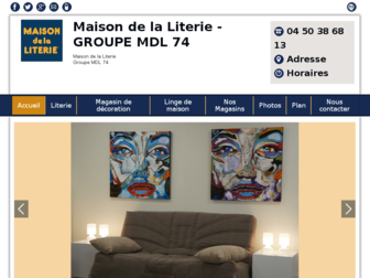 maisondelaliterie-mdl.fr website preview