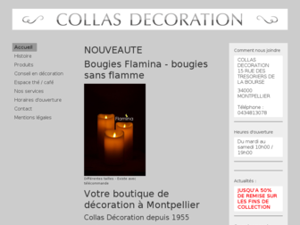 collas-decoration.fr website preview