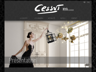 cessot-decoration.fr website preview