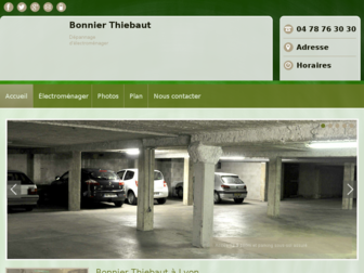 bonnier-thiebaut-electromenager.fr website preview