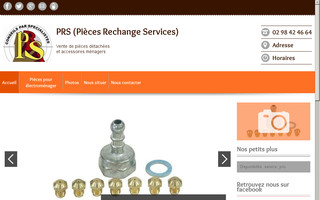 pieces-detachees-electromenager-brest.fr website preview