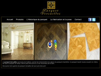 parquet-versailles.com website preview