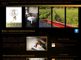 la-brasserie-du-sommelier.fr website preview