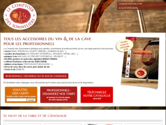 comptoir-sommeliers.com website preview
