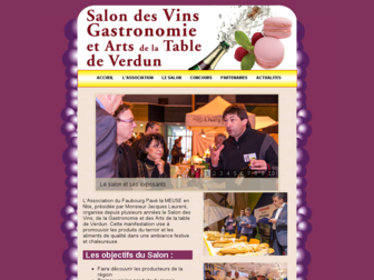 salonvinsgastronomieverdun.fr website preview