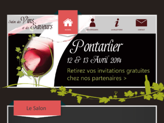 salondesvins-pontarlier.fr website preview