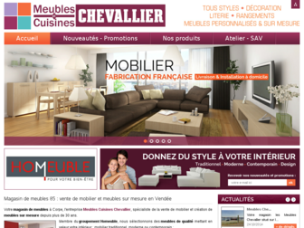meubles-chevallier.com website preview