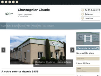 chastagnier.fr website preview