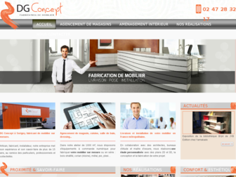 dg-concept.com website preview