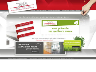 denisindustries.fr website preview