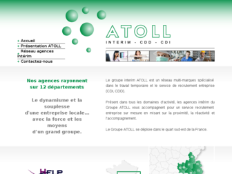 atoll.fr website preview