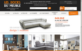 lesdocksdumeuble.fr website preview