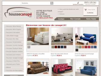 houssecanape.fr website preview