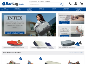 raviday-matelas.com website preview