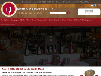 alethvinsbieres.com website preview