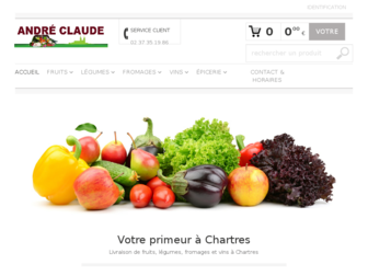 andreclaude.fr website preview