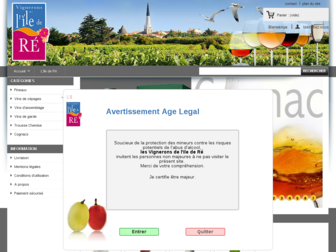 vente-vins-en-ligne.com website preview