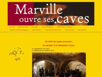 marvilleouvresescavesauxvins.fr website preview