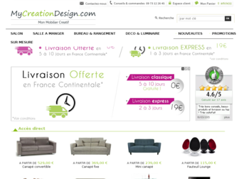 mycreationdesign.com website preview