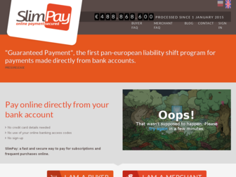slimpay.net website preview