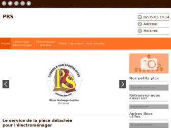 pieces-detachees-electromenager-rouen.fr website preview