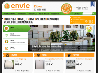 envie-dijon.fr website preview