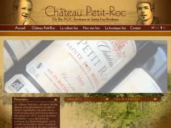 chateau-petit-roc.com website preview