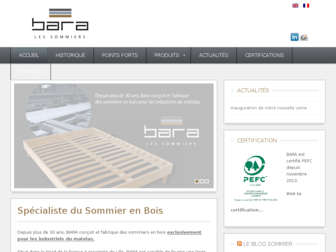 bara.fr website preview