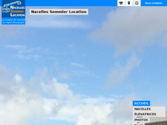 sommier-location.fr website preview