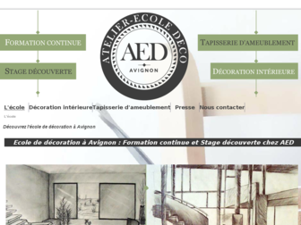 atelier-ecole-deco.fr website preview