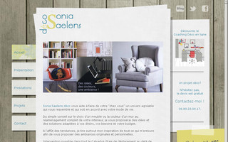 soniasaelensdeco.fr website preview