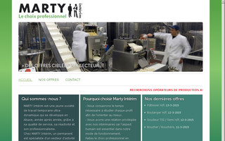 marty-interim.com website preview
