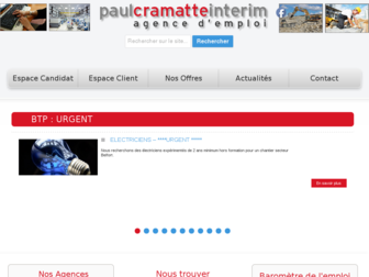paulcramatteinterim.fr website preview