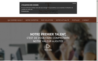 talentsfirst.com website preview