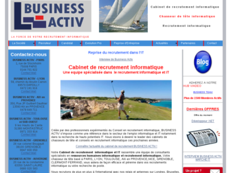 business-activ.fr website preview