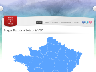 stagespermisapoints.fr website preview