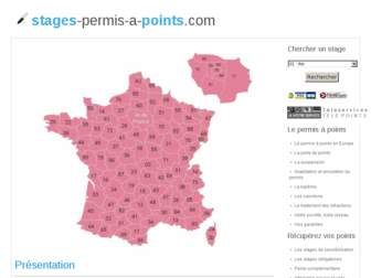 stages-permis-a-points.com website preview