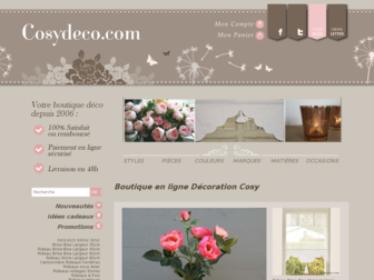 cosydeco.com website preview