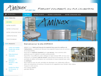aminox.fr website preview