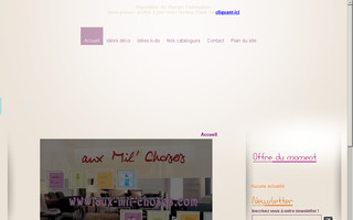 aux-mil-choses.com website preview