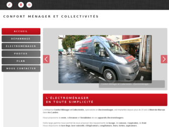 confort-menager-montois.fr website preview