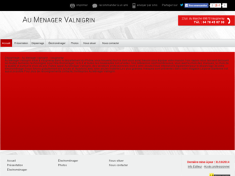 electro-menager-valnigrin.fr website preview