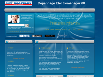 siadelec.fr website preview