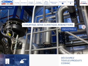 cosmac.fr website preview