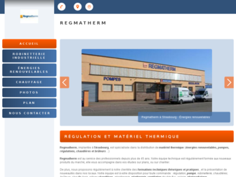 regmatherm-algorel.fr website preview