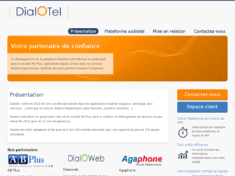 dialotel.fr website preview