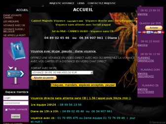 dianevoyance.e-monsite.com website preview