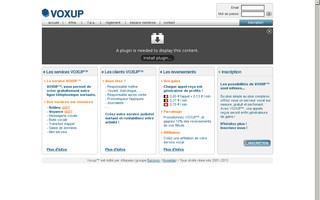voxup.com website preview