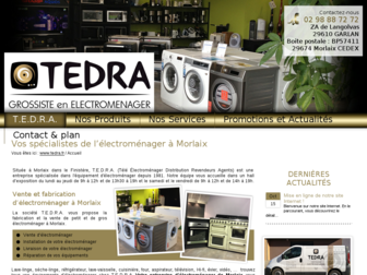 tedra.fr website preview