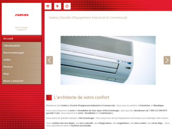 sodeico-electromenager.com website preview